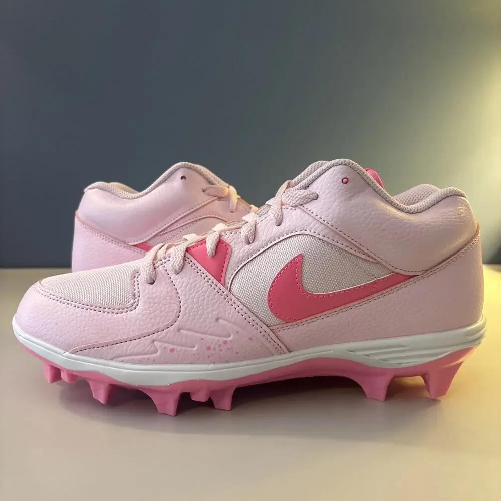 Nike Air Jordan Stadium 90 Low TD Cleats Pink Foam (HQ0210-600) Size 11M No Lid!